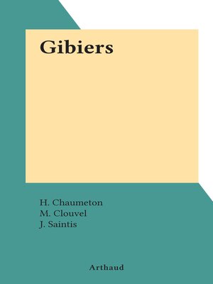 cover image of Gibiers
